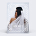 Remerciements mariage Cadre dentelle