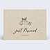 Remerciements mariage Voyage Vintage