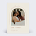 Carte remerciement mariage Arche avec texte