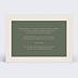 Carte remerciement mariage Doux Sentiments Verso