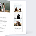 Remerciements mariage Effet Photo