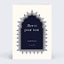 Carte remerciement mariage Rêve Oriental