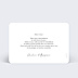 Remerciements mariage Wild Flowers sans photo