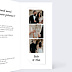 Carte remerciement mariage Multiphoto Etiquette Paysage Intérieur Droit