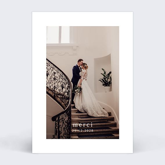 Remerciements mariage Berlingot