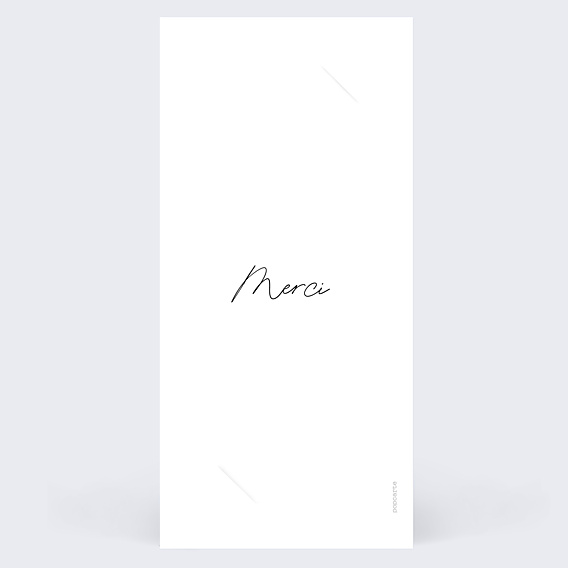 Remerciements mariage Beau Pêle-mêle
