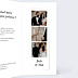 Remerciements mariage Multiphoto Etiquette Paysage