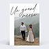 Remerciements mariage Grande Typo