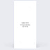 Remerciements mariage Ligne Blanche