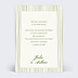 Remerciements mariage Rayures fines