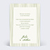 Remerciements mariage Rayures fines