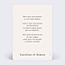 Remerciements mariage Red Notes