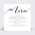 Remerciements mariage Stylo Plume