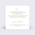 Remerciements mariage Ronde Florale
