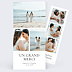 Carte remerciement mariage Multi Intemporel