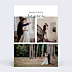 Remerciements mariage Typographie Minimaliste