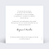 Carte remerciement mariage Pêle-Mêle Coeur Verso