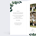 Remerciements mariage Branche d’Eucalyptus