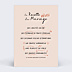 Remerciements mariage Recette Parfaite