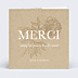 Remerciements mariage Merci fleuri avec graines