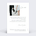 Remerciements mariage Effet Photo Vintage