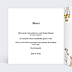 Remerciements mariage Bouquet Sauvage avec Graines