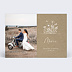 Carte remerciement mariage Bouquet Champêtre Après 1