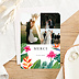 Carte remerciement mariage Paradis Exotique Après 1