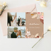 Carte remerciement mariage Printemps Bohème Après 1