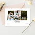 Carte remerciement mariage Triptyque Romantique Après 1