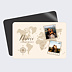Carte remerciement mariage Voyage Mariage