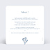 Remerciements mariage Memory