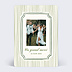 Remerciements mariage Rayures fines