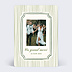 Remerciements mariage Rayures fines