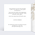Remerciements mariage Merci fleuri avec graines