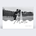 Remerciements mariage Vague d'Amour