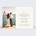 Remerciements mariage Gravure Vintage