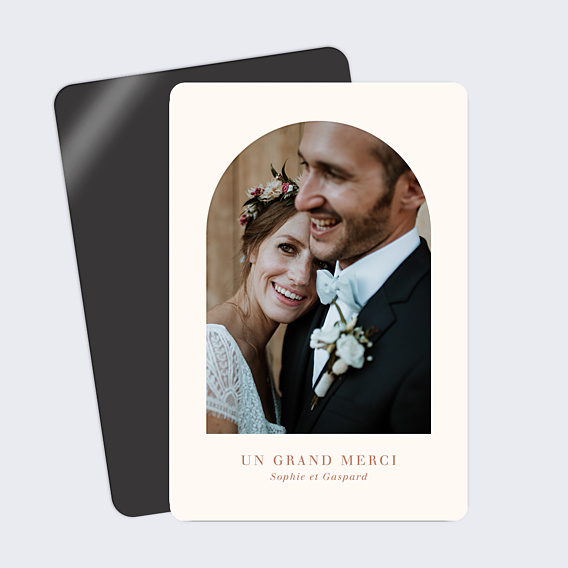 Remerciements mariage Botanica