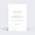 Remerciements mariage Affection