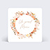 Remerciements mariage Ronde Florale