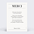 Remerciements mariage Magazine