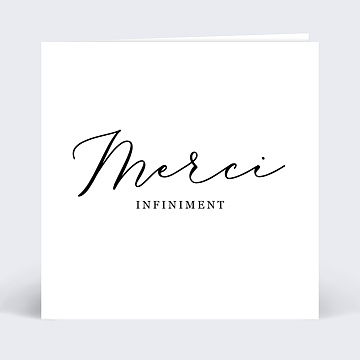 Remerciements Naissance Virtuels Calligraphie Merci