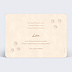 Carte remerciement naissance Petit roi Verso
