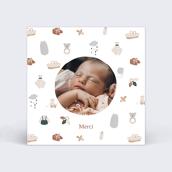 Remerciements Naissance Univers de Bébé