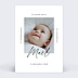 Remerciements Naissance Certificat Graphique