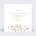 Remerciements Naissance Papillon et Fleurs