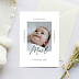 Remerciements Naissance Certificat Graphique