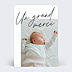 Remerciements Naissance Grande Typo