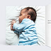 Carte remerciement naissance Calligraphie Merci Intérieur Gauche