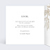Carte remerciement naissance Merci fleuri avec graines Intérieur Gauche